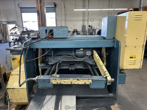 AMADA SHEAR MODEL M 1232 1 8inch X 4 ft CAPACITY 27inch SQUARING ARM S N 1230914-35