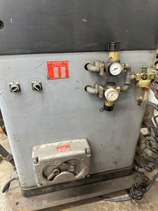 SEEDORFF SPOT WELDER MODEL 3010 75 KVA 12? ARMS S N 11325-40