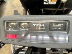 TCM LPG FORKLIFT MODEL FCG25T7T 4300 LB CAPACITY SIDE SHIFT 3 STAGE MAST SOLID TIRES LOAD LIGHTS 04321 HOURS S N A15G05135 (DELAYED PICKUP UNTIL JULY 24 2023)-46
