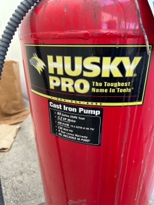 HUSKY PRO 3.2 HP VERTICAL AIR COMPRESSOR 60 GALLON TANK-53