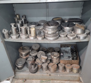 LOT   ALL TURRET PUNCHES WALL RACKS INCLUDED-55