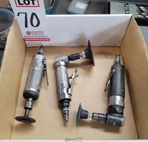 LOT   (3) PNEUMATIC DIE GRINDERS-70