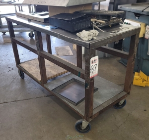 SHOP CART 5 ft X 2 ft CONTENTS NOT INCLUDED-87