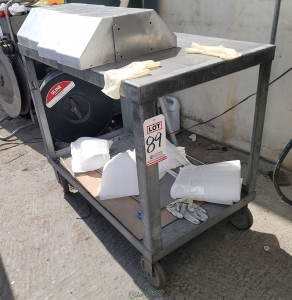 SHOP CART 24inch X 40inch CONTENTS NOT INCLUDED-89