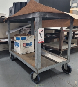 SHOP CART 24inch X 41inch CONTENTS NOT INCLUDED-99