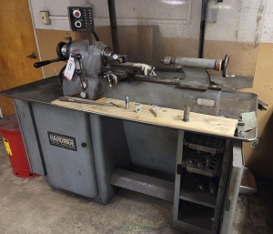 HARDINGE SUPER-PRECISION LATHE, MODEL DV-59/DSM-59 , 5C COLLET NOSE, COLLET CLOSER, TAILSTOCK, 1 HP-8