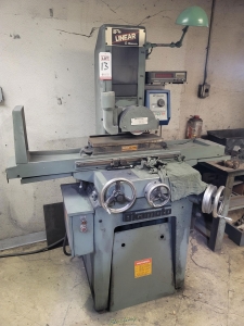 OKAMOTO LINEAR 618 SURFACE GRINDER, SONY MAGNESCALE LF-200 DIGITAL POSITION READOUT, WALKER 6" X 18" ELECTROMAGNETIC CHUCK, WALKER MAGNETIC CHUCK CONTROL-13