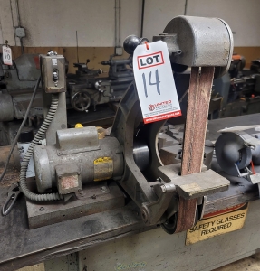 APEX 2-1/2" BELT GRINDER, MODEL 300B, 3/4 HP, S/N 1063-14