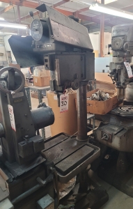 CLAUSING 20" DRILL PRESS, FLOOR MODEL, OUT OF SERVICE-30