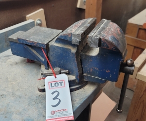 6" BENCH VISE W/ SWIVEL BASE-3