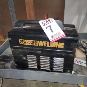 CHICAGO ELECTRIC WELDING FLUX 125 WELDER, FLUX CORE ARC WELDER, FOR USE W/ FLUX-CORED WELDING WIRE-7