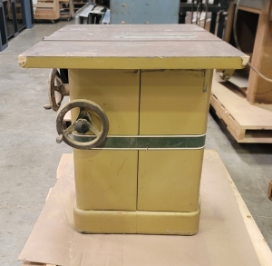 POWERMATIC 10" TABLE SAW, MODEL 66, 2 HP, 230V, 3-PHASE, S/N 84661647, 38" X 28" CAST TABLE-9