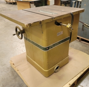 POWERMATIC 10" TABLE SAW, MODEL 66, 2 HP, 230V, 3-PHASE, S/N 84661647, 38" X 28" CAST TABLE-9