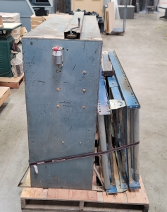 MAR-BEL PR51 PINCH ROLL, S/N 9268, W/ (2) 5' SECTIONS OF 28" ROLLER CONVEYOR-15