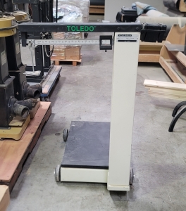 METTLER-TOLEDO PORTABLE BEAM SCALE, MODEL 4182-A, 1,000 LB CAPACITY, 19" X 28" PLATFORM, S/N 7710645.7SU-16