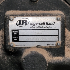 INGERSOLL RAND 2-STAGE AIR COMPRESSOR, MODEL 2545K10V-5, 10 HP, 230V, 3-PHASE, 120-GALLON TANK, 175 PSI MAX PRESSURE, S/N CBV482462-26