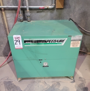 SPEEDAIRE 3-IN-1 REFRIGERATED AIR DRYER, MODEL 5Z657C, 1/2 HP, 115V, SINGLE PHASE, S/N 2451927-003-29