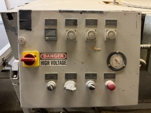 ALMEX THERMOFORMER VACUUM PRESS, 52" X 107" AIR TABLE-31