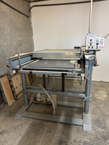 2020 BELOVAC THERMOFORMER VACUUM PRESS, 30" X 39" AIR TABLE, THIS CUSTOM-MADE BELOVAC MACHINE WILL DO A 14" DEEP DRAW-32