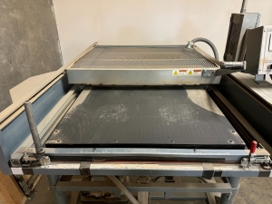 2020 BELOVAC THERMOFORMER VACUUM PRESS, 30" X 39" AIR TABLE, THIS CUSTOM-MADE BELOVAC MACHINE WILL DO A 14" DEEP DRAW-32