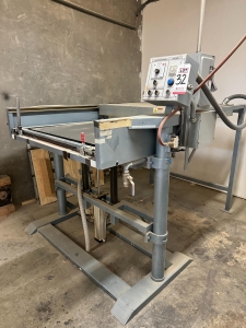 2020 BELOVAC THERMOFORMER VACUUM PRESS, 30" X 39" AIR TABLE, THIS CUSTOM-MADE BELOVAC MACHINE WILL DO A 14" DEEP DRAW-32