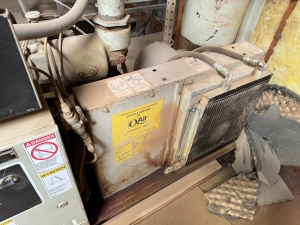 2001 KOMO CNC ROUTER, MODEL VR 510 MACH ONE, GE FANUC SERIES 210i-M CONTROL, 5' X 10' VACUUM TABLE, 8-STATION TOOL CHANGER, S/N 36327-03-01-01-33