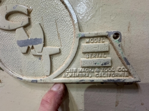 CMT 18" TABLE SAW, MODEL 360-10H, 18" BLADE-34