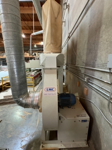 2001 LMC DUST COLLECTION SYSTEM, MODEL 360IR915B, 10 HP, S/N 02640, W/ BLOWER, (6) BAGS-35
