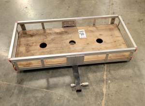HAUL MASTER ALUMINUM CARGO CARRIER, 500 LB CAPACITY, FOR TRAILER HITCHES, 47-1/2" X 20-1/2" CARGO AREA-40