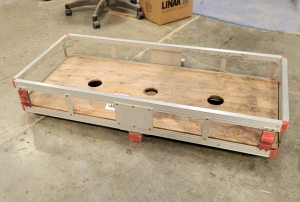 HAUL MASTER ALUMINUM CARGO CARRIER, 500 LB CAPACITY, FOR TRAILER HITCHES, 47-1/2" X 20-1/2" CARGO AREA-40