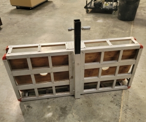 HAUL MASTER ALUMINUM CARGO CARRIER, 500 LB CAPACITY, FOR TRAILER HITCHES, 47-1/2" X 20-1/2" CARGO AREA-40