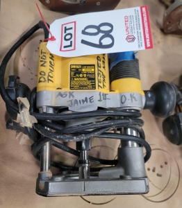 DEWALT ROUTER, MODEL DW621, 2 HP-68