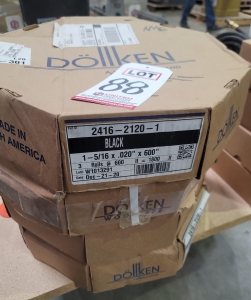 LOT - (3) ROLLS OF VINYL EDGE BANDING-88