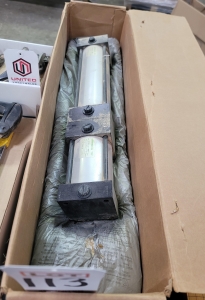 MILLER FLUID POWER PNEUMATIC CYLINDER, MODEL AL50, S/N 01299278-113