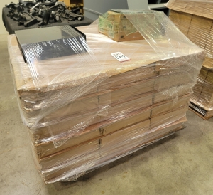 LOT - (55) METAL DRAWERS, NEW, 14-1/4" X 18" X 5", W/ SLIDES-124