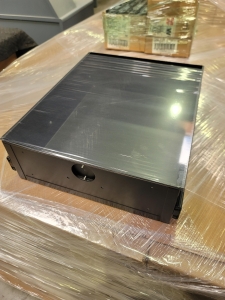 LOT - (55) METAL DRAWERS, NEW, 14-1/4" X 18" X 5", W/ SLIDES-124