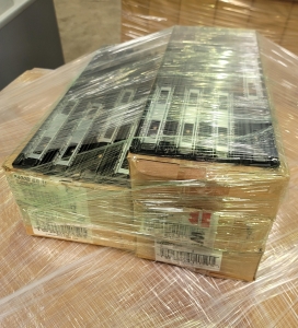 LOT - (55) METAL DRAWERS, NEW, 14-1/4" X 18" X 5", W/ SLIDES-124