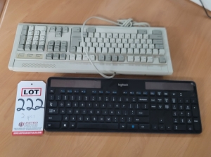 LOT - (2) KEYBOARDS-222