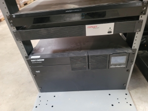LOT - ELECTRONICS RACK, W/ CONTENTS OF ELECTRONICS-223