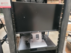 LOT - ELECTRONICS RACK, W/ CONTENTS OF ELECTRONICS-224