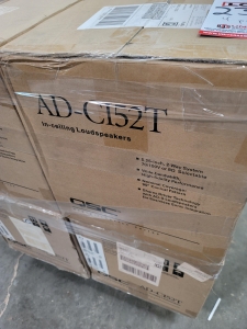 LOT - (4) QSC IN-CEILING SPEAKERS, MODEL AD-CI52T-232