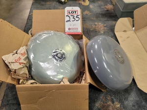 LOT - (2) MONTGOMERY ALARM BELLS, MODEL 710-120-235