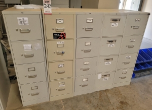LOT - (5) FILE CABINETS-240