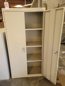LOT - 2-DOOR STORAGE CABINET-241
