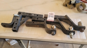 LOT - (4) TRAILER HITCHES-245