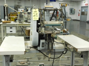 MARKEM SILK SCREEN MACHINE/PRESS, MODEL 45-A-28