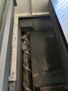 Haas-2022 HAAS DM-2 CNC VERTICAL DRILL/MILL MACHINING CENTER, MOLD MAKER, HAAS CNC CONTROL, TABLE: 34" X 15", XYZ TRAVELS: 28" X 16" X 15", CAT 40 TAPER, 15,000 RPM SPINDLE, SIDE MOUNT 18 ATC, 15 HP, THROUGH SPINDLE COOLANT, PROGRAMMABLE COOLANT NOZZLE, 32 GB EXPANDED MEMORY, WIRELESS INTUITIVE PROBING, TOOL AIR BLAST, CHIP CONVEYOR, 4TH AXIS READY, SUBPLATE, S/N 1197026-25