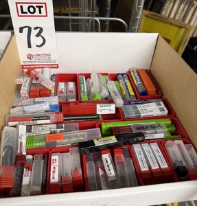 LOT - CARBIDE TOOLING: END MILLS, ETC.-73