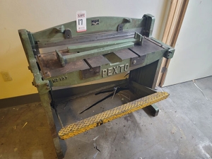 PECK, STOW & WILCOX NO. 137-K FOOT SHEAR, CAPACITY: 37" X 16 GAUGE MILD STEEL-17