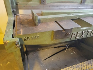PECK, STOW & WILCOX NO. 137-K FOOT SHEAR, CAPACITY: 37" X 16 GAUGE MILD STEEL-17
